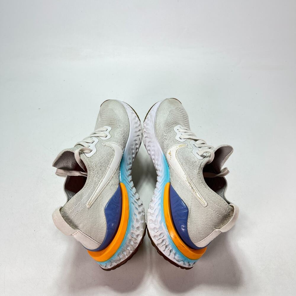 Nike Epic React Flyknit 2 Gray Blue Running Shoes BQ8927-104 Women's Size 10 - Picture 6 of 10